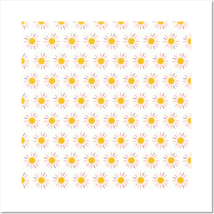 Sunny Polka Dots Posters and Art